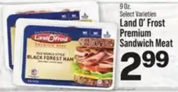 IGA Land O' Frost premium sandwich meat offer