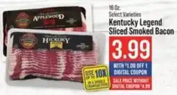 IGA Kentucky Legend Sliced Smoked Bacon offer