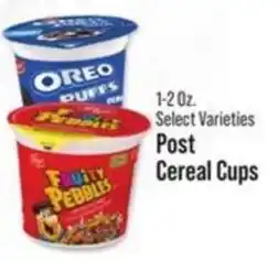 IGA Post cereal cups offer