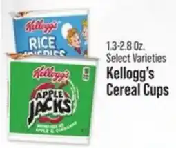 IGA Kellogg's cereal cups offer