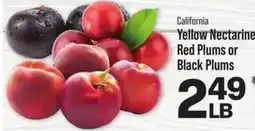 IGA Yellow Nectarine Red Plums or Black Plums offer