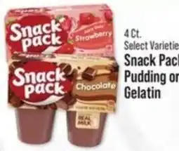 IGA Snack Pack Pudding or Gelatin offer