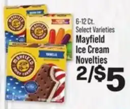 IGA Mayfield ice cream novelties offer