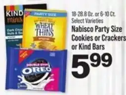 IGA Nabisco Party Size Cookies or Crackers or Kind Bars offer
