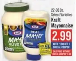IGA Kraft mayonnaise offer
