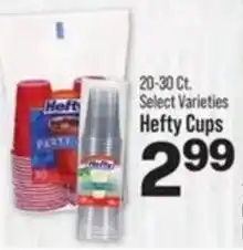IGA Hefty cups offer