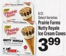 IGA Prairie Farms Nutty Royale Ice Cream Cones offer