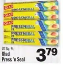 IGA Glad press 'n seal offer