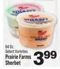 IGA Prairie farms sherbet offer