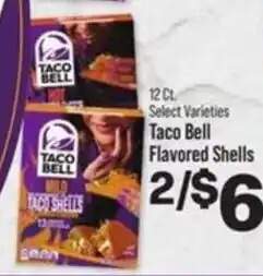IGA Taco bell flavored shells offer
