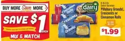 IGA Pillsbury grands!, crescents or cinnamon rolls offer