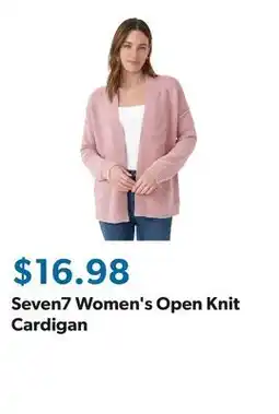 Sam's Club Seven7 Women's Open Knit Cardigan offer