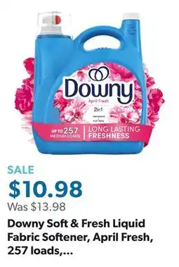 Sam's Club Downy Soft & Fresh Liquid Fabric Softener, April Fresh, 257 loads, 150 fl. oz offer