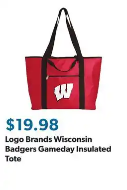 Sam's Club Logo Brands Wisconsin Badgers Gameday Insulated Tote offer
