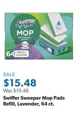 Sam's Club Swiffer Sweeper Mop Pads Refill, Lavender, 64 ct offer