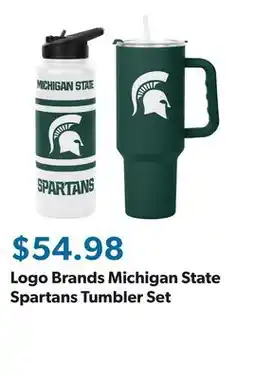 Sam's Club Logo Brands Michigan State Spartans Tumbler Set offer