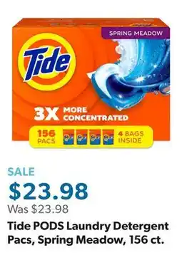 Sam's Club Tide PODS Laundry Detergent Pacs, Spring Meadow, 156 ct offer