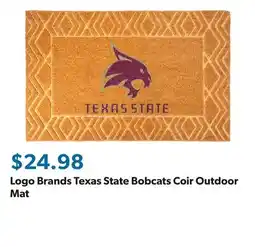 Sam's Club Logo Brands Texas State Bobcats Coir Outdoor Mat offer