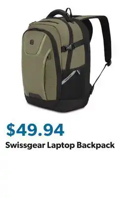 Sam's Club Swissgear Laptop Backpack offer