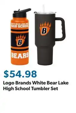 Sam's Club Logo Brands White Bear Lake High School Tumbler Set offer