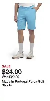 TJ Maxx Made In Portugal Percy Golf Shorts offer