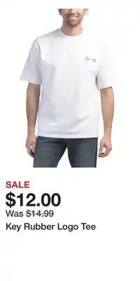 TJ Maxx Key Rubber Logo Tee offer