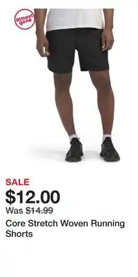 TJ Maxx Core Stretch Woven Running Shorts offer