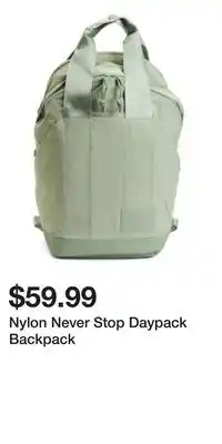 TJ Maxx Nylon Never Stop Daypack Backpack offer