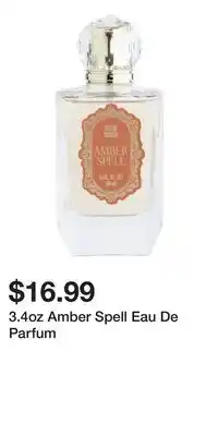 TJ Maxx 3.4oz Amber Spell Eau De Parfum offer