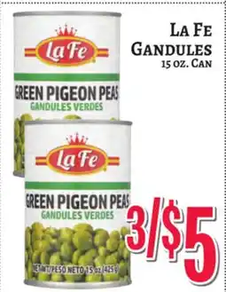 Trade Fair Supermarket LA FE GANDULES offer