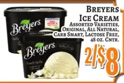 Trade Fair Supermarket Breyers ICE CREAM offer