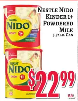 Trade Fair Supermarket NESTLE NIDO KINDER 1+ POWDERED MILK offer