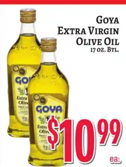 Trade Fair Supermarket Goya Extra Virgin Olive Oil offer