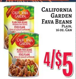 Trade Fair Supermarket CALIFORNIA GARDEN Fava Beans offer