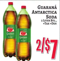 Trade Fair Supermarket GUARANÁ ANTARCTICA SODA offer