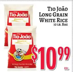 Trade Fair Supermarket Tio João LONG GRAIN WHITE RICE offer