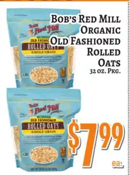 Trade Fair Supermarket BOB'S RED MILL ORGANIC OLD FASHIONED ROLLED OATS offer