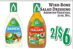 Trade Fair Supermarket Wish-Bone SALAD DRESSING offer