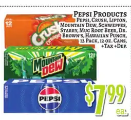 Trade Fair Supermarket PEPSI PRODUCTS offer