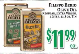 Trade Fair Supermarket Filippo Berio Olive Oil offer