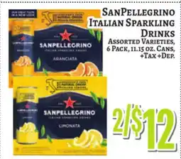 Trade Fair Supermarket SANPELLEGRINO ITALIAN SPARKLING DRINKS offer