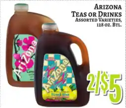 Trade Fair Supermarket ARIZONA Teas or Drinks offer