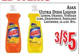 Trade Fair Supermarket Ajax Ultra Dish Liquid offer