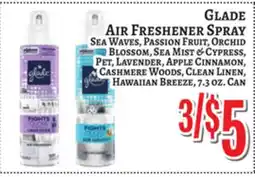 Trade Fair Supermarket GLADE AIR FRESHENER SPRAY offer