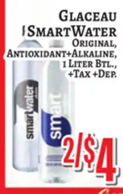 Trade Fair Supermarket GLACEAU SMARTWATER offer