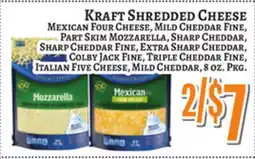 Trade Fair Supermarket KRAFT SHREDDED CHEESE offer