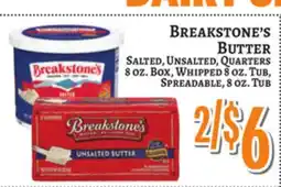 Trade Fair Supermarket BREAKSTONE'S BUTTER offer