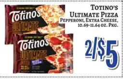 Trade Fair Supermarket TOTINO'S ULTIMATE PIZZA offer