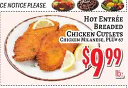 Trade Fair Supermarket BREADED CHICKEN CUTLETS offer