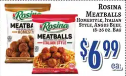 Trade Fair Supermarket Rosina Meatballs offer